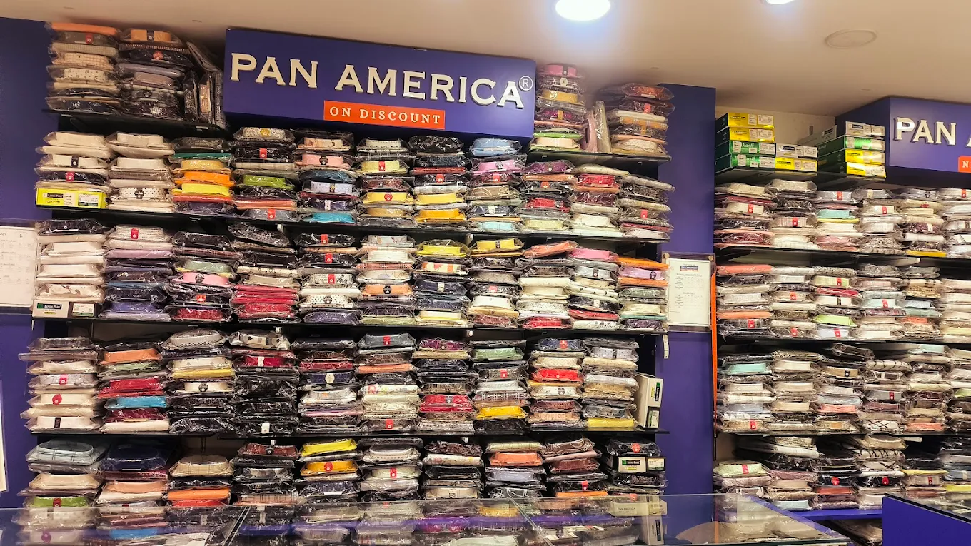 Inside D.J. Collection showroom in Dhule